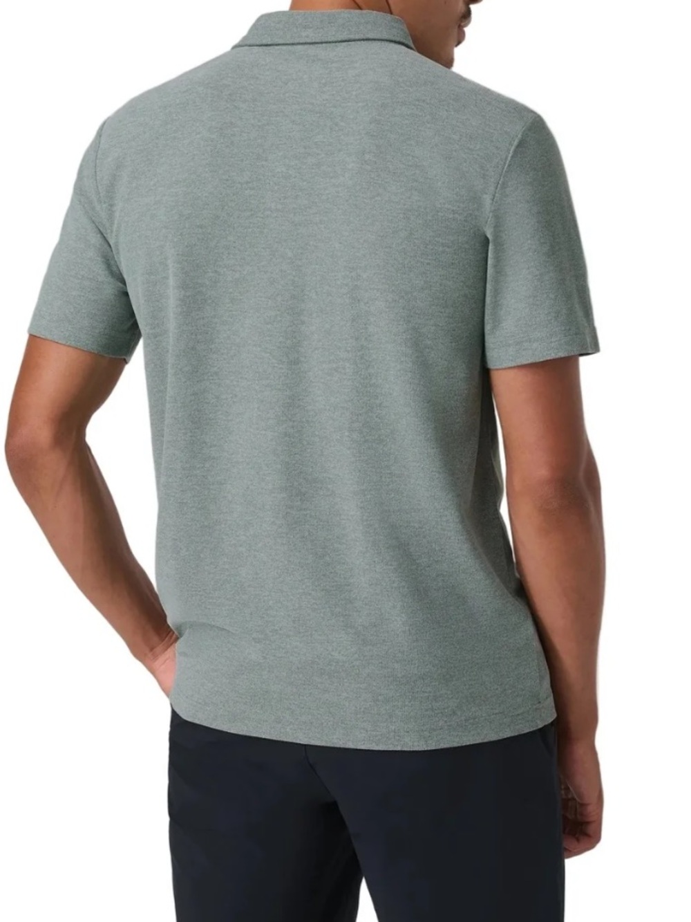 Vuori Ace Polo in Slate Rock Men’s XL - Picture 3 of 8